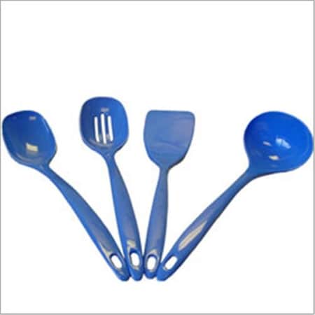 Reston Lloyd Reston Lloyd 81701 4pc Melamine Utensil Set  Azure 81701